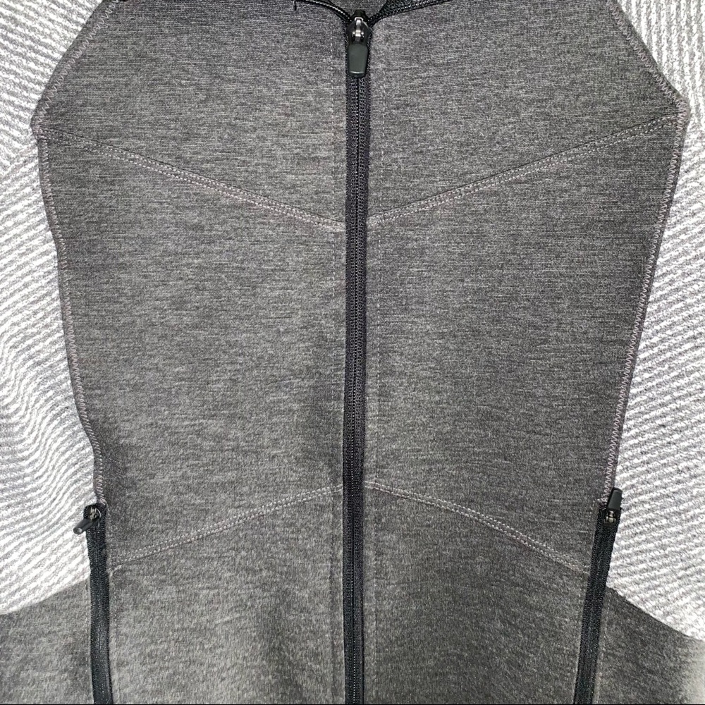 Champion Grey Runner Long Sleeve Zip Up XS - Picture 3 of 11